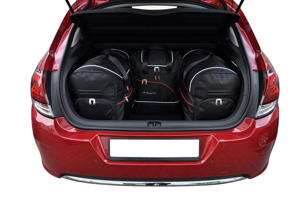 Torby KJUST SPORT do Citroen C4 Hatchback II — torby wyjmowane z bagażnika krok po kroku