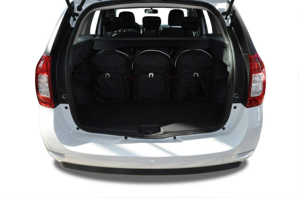 Torby KJUST SPORT do Dacia Logan MCV II — torby wyjmowane z bagażnika krok po kroku