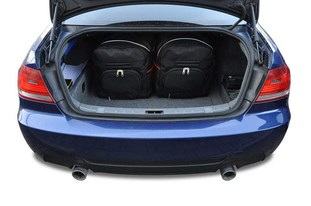 Torby KJUST SPORT do BMW 3 / M3 Coupe E92 — torby wyjmowane z bagażnika krok po kroku