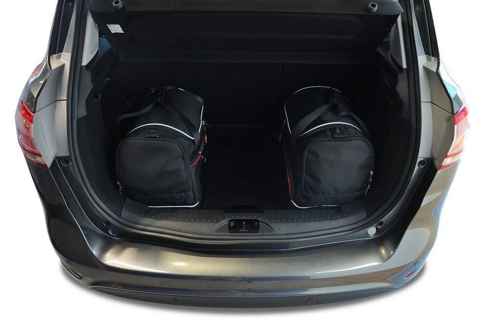 Torby KJUST SPORT do Ford B-Max I — torby wyjmowane z bagażnika krok po kroku