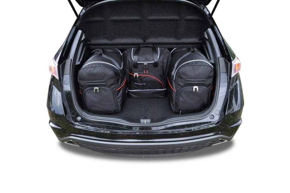 Torby KJUST SPORT do Honda Civic Hatchback VIII — torby wyjmowane z bagażnika krok po kroku