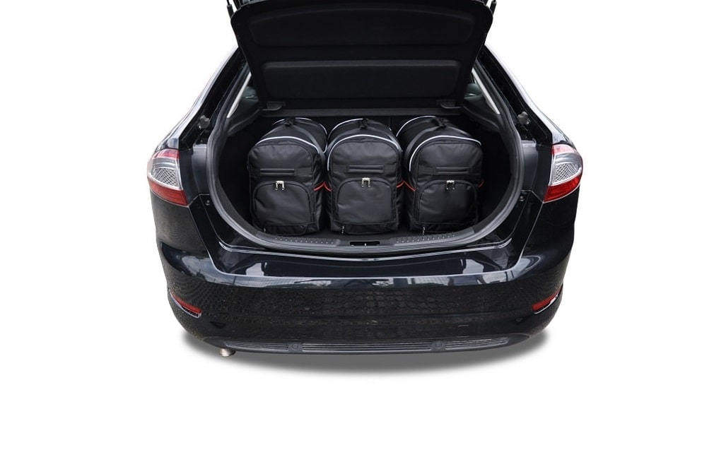 Torby KJUST SPORT do Ford Mondeo Hatchback IV — torby wyjmowane z bagażnika krok po kroku
