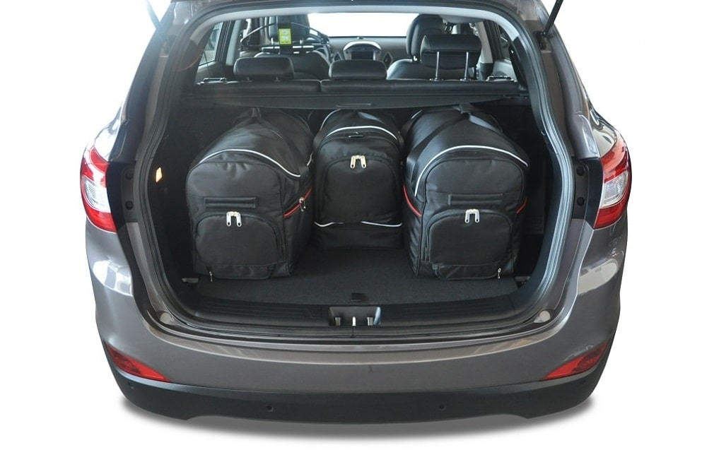 Torby KJUST SPORT do Hyundai ix35 I — torby wyjmowane z bagażnika krok po kroku