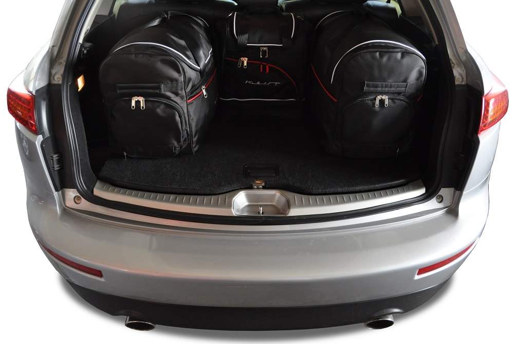 Torby KJUST SPORT do Infiniti FX35 I — torby wyjmowane z bagażnika krok po kroku