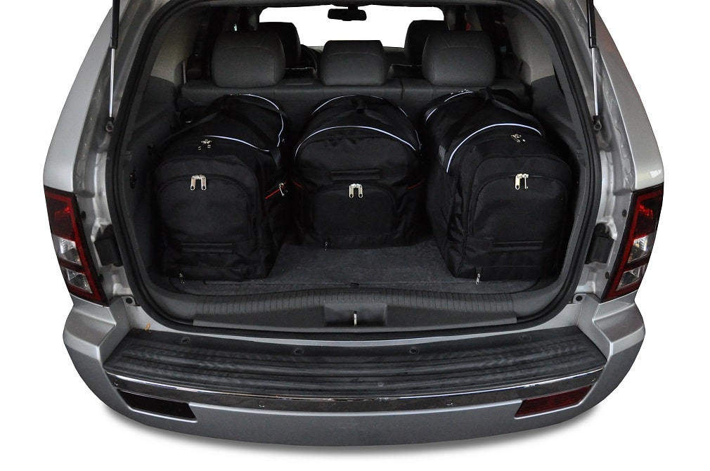 Torby KJUST SPORT do Jeep Grand Cherokee WH — torby wyjmowane z bagażnika krok po kroku