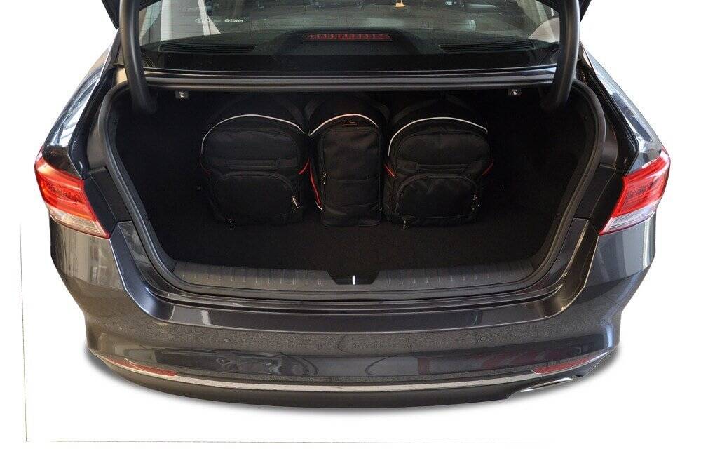 Torby KJUST AERO do Kia Optima Limousine IV — torby wyjmowane z bagażnika krok po kroku