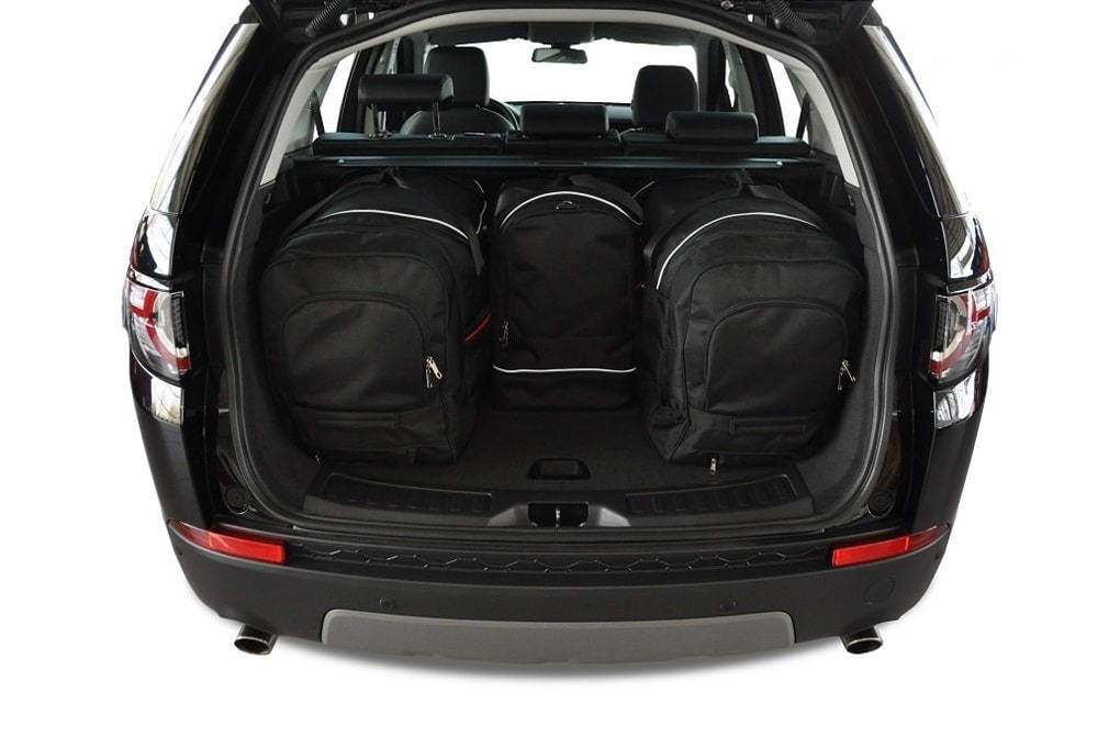 Torby KJUST SPORT do Land Rover Discovery Sport I (L550) — torby wyjmowane z bagażnika krok po kroku