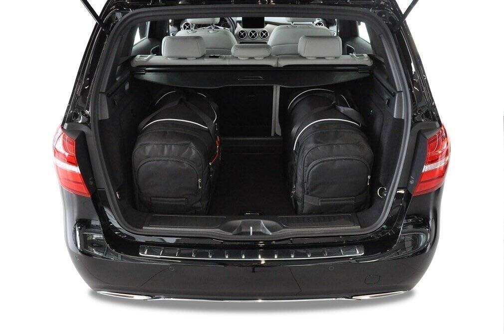 Torby KJUST AERO do Mercedes-Benz B Sports Tourer W246 — torby wyjmowane z bagażnika krok po kroku