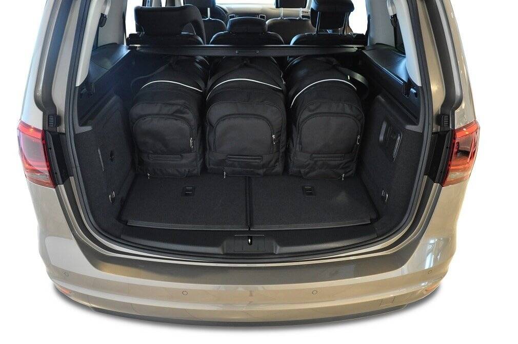 Torby KJUST SPORT do Seat Alhambra II — torby wyjmowane z bagażnika krok po kroku