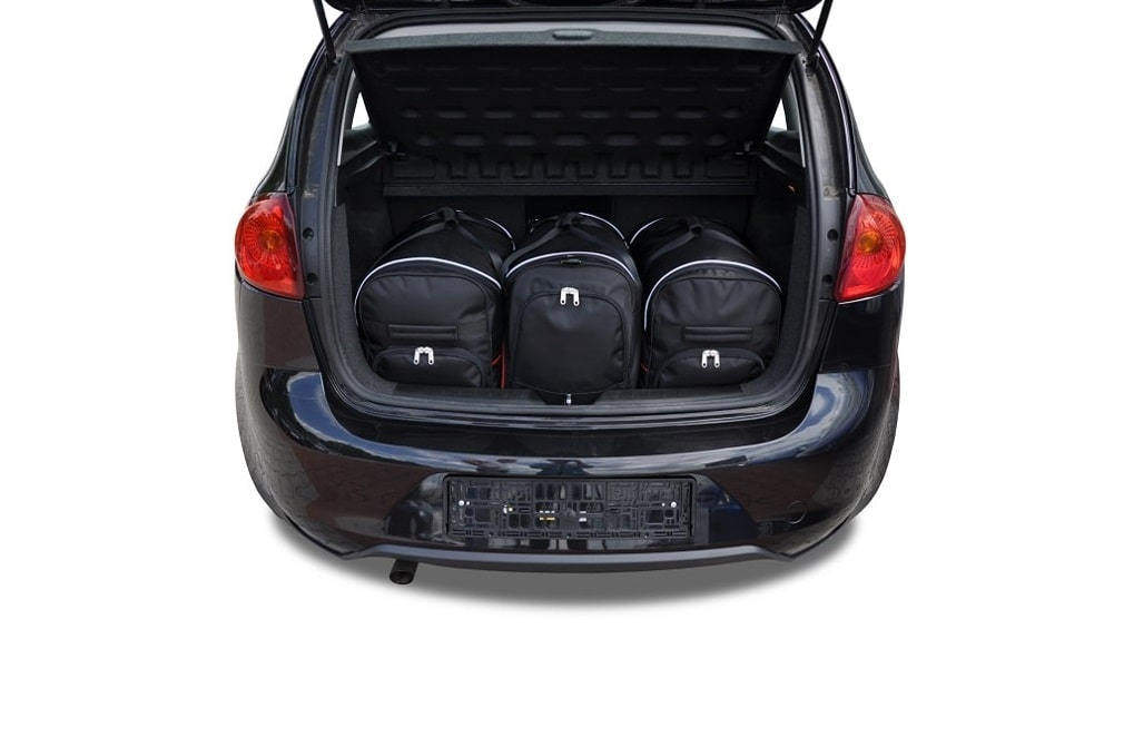 Torby KJUST SPORT do Seat Altea I — zestaw ułożony w bagażniku