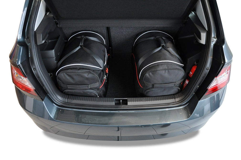 Torby KJUST AERO do Skoda Fabia Hatchback III — torby wyjmowane z bagażnika krok po kroku
