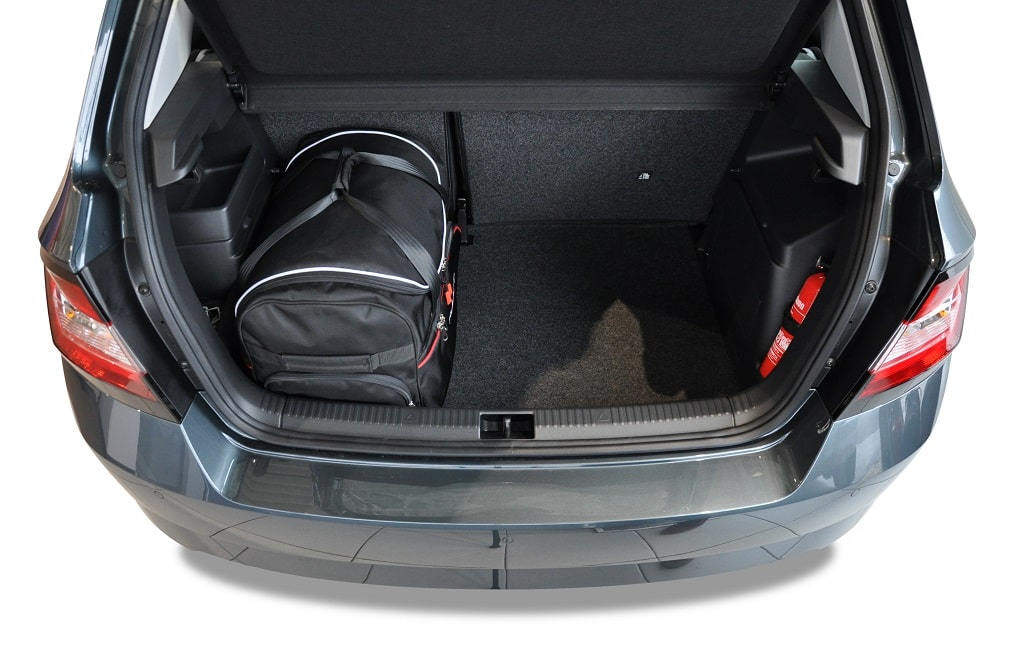 Torby KJUST AERO do Skoda Fabia Hatchback III — torby wyjmowane z bagażnika krok po kroku