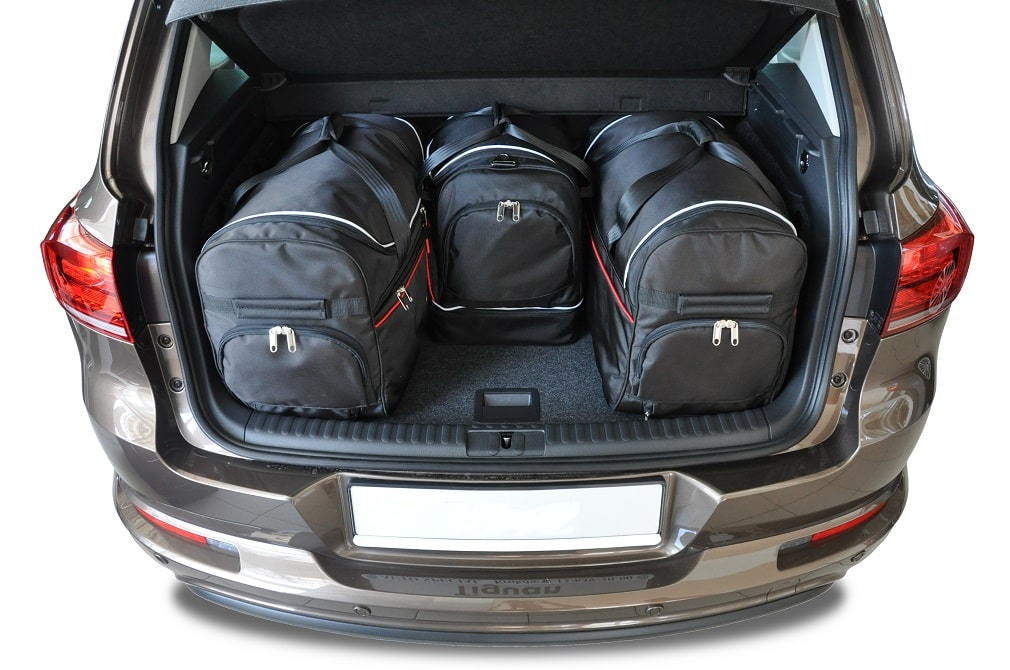Torby KJUST SPORT do Volkswagen Tiguan I — torby wyjmowane z bagażnika krok po kroku