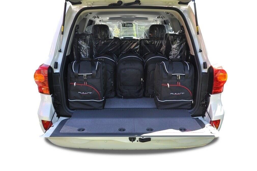 Torby KJUST SPORT do Toyota Land Cruiser MPV 5D VI — torby wyjmowane z bagażnika krok po kroku