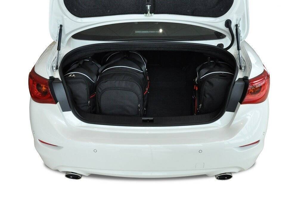 Torby KJUST AERO do Infiniti Q50 V37 — torby wyjmowane z bagażnika krok po kroku