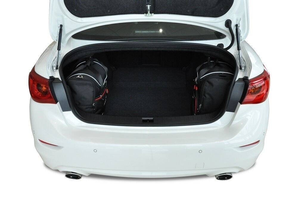 Torby KJUST AERO do Infiniti Q50 V37 — torby wyjmowane z bagażnika krok po kroku