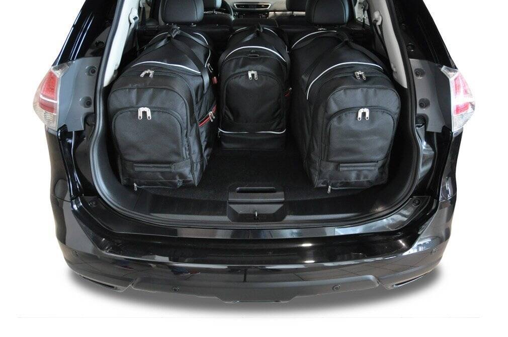 Torby KJUST SPORT do Nissan X-Trail III — torby wyjmowane z bagażnika krok po kroku