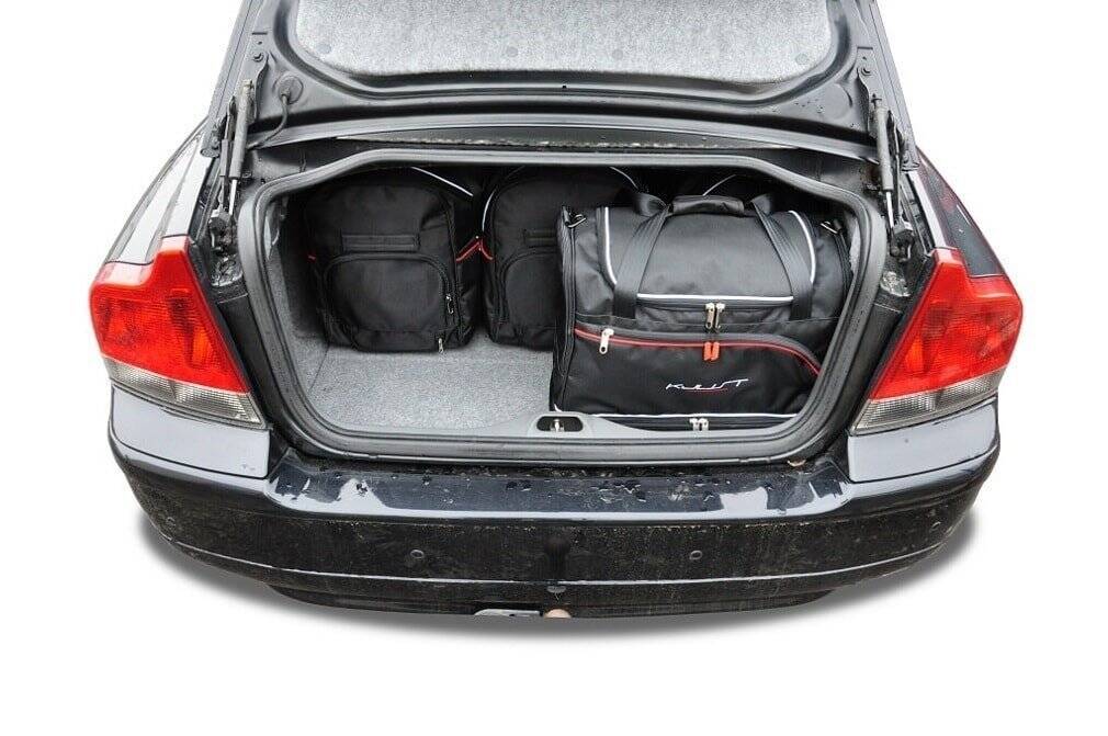 Torby KJUST SPORT do Volvo S60 I (384) — torby wyjmowane z bagażnika krok po kroku