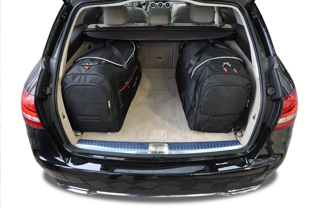 Torby KJUST SPORT do Mercedes-Benz C Estate S205 — torby wyjmowane z bagażnika krok po kroku