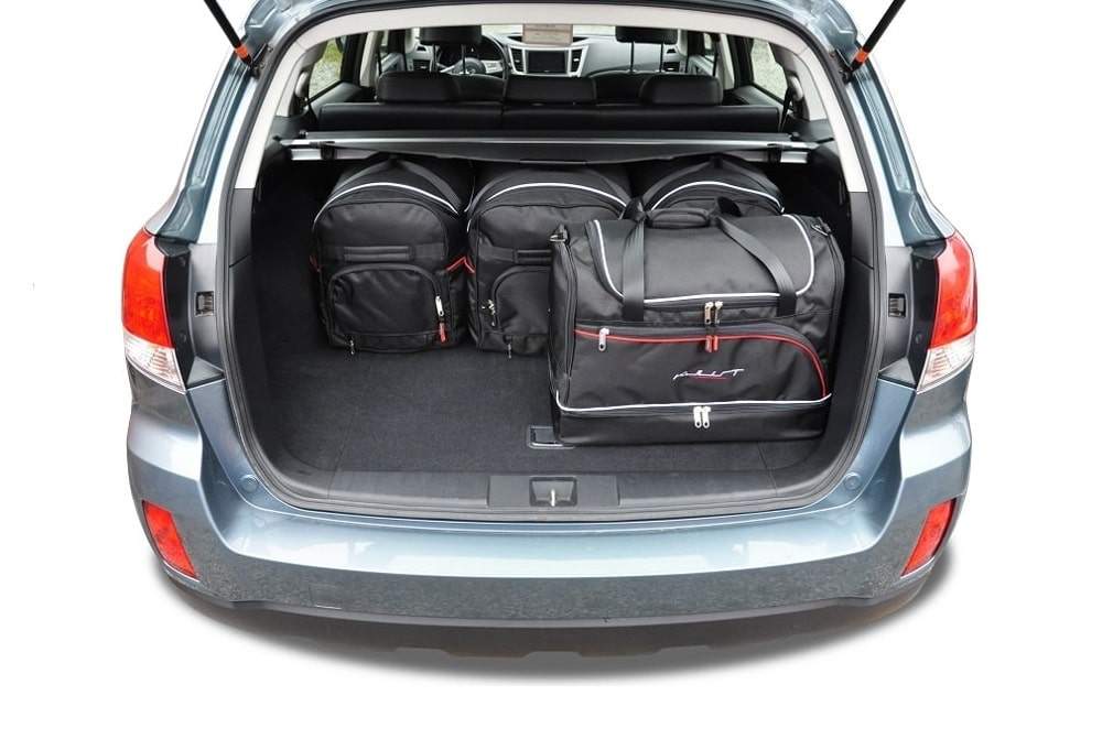 Torby KJUST SPORT do Subaru Outback IV (BR) — torby wyjmowane z bagażnika krok po kroku