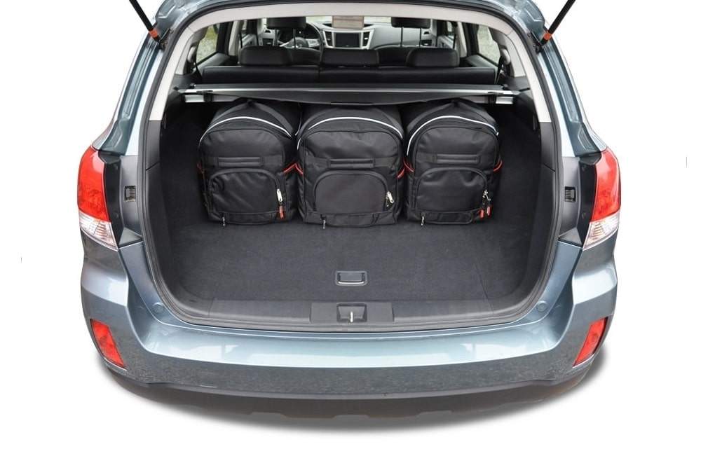 Torby KJUST SPORT do Subaru Outback IV (BR) — torby wyjmowane z bagażnika krok po kroku