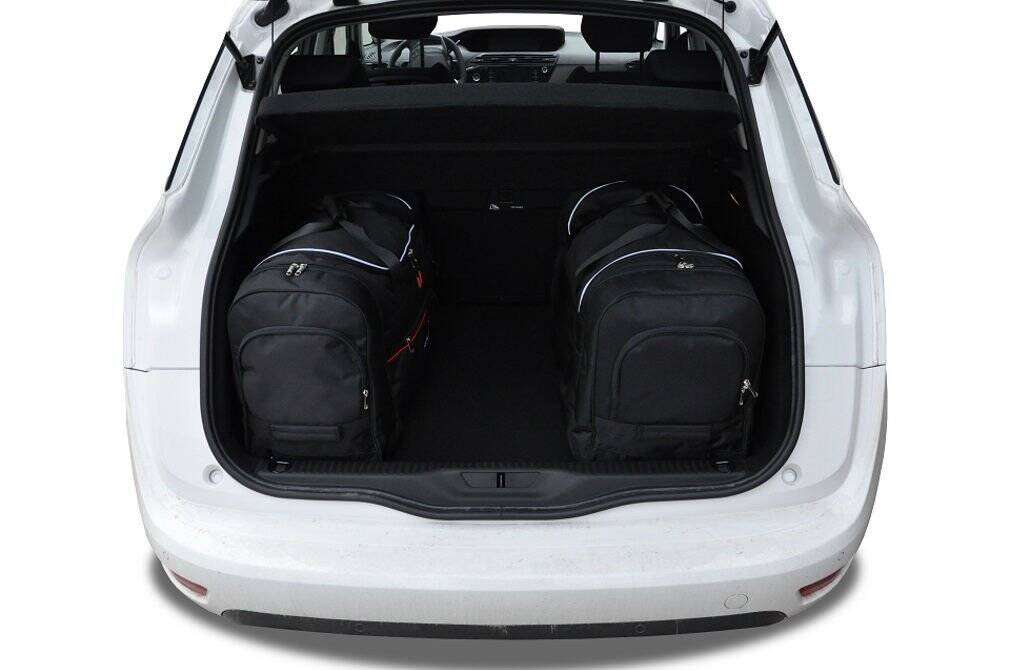 Torby KJUST SPORT do Citroen C4 Picasso II — torby wyjmowane z bagażnika krok po kroku