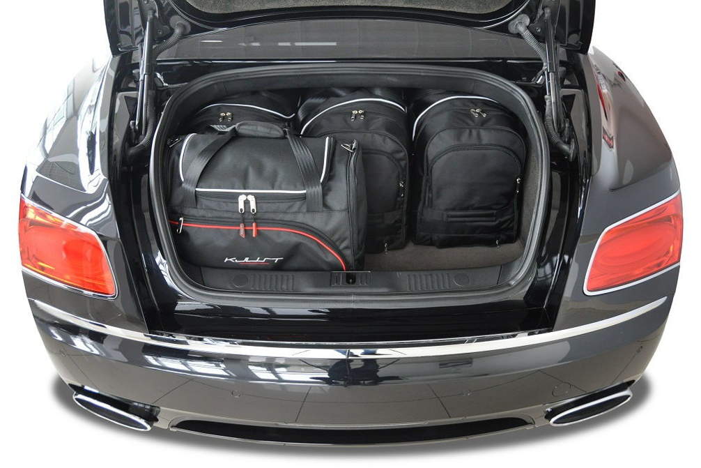 Torby KJUST SPORT do Bentley Continental Flying Spur I (3W) — torby wyjmowane z bagażnika krok po kroku