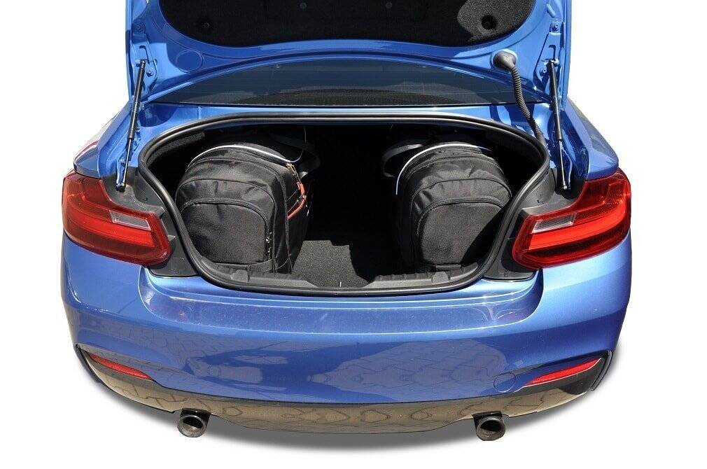 Torby KJUST SPORT do BMW 2 Coupe F22 — torby wyjmowane z bagażnika krok po kroku