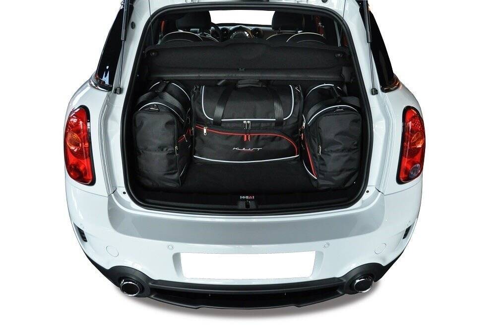 Torby KJUST AERO do Mini Countryman R60 — torby wyjmowane z bagażnika krok po kroku