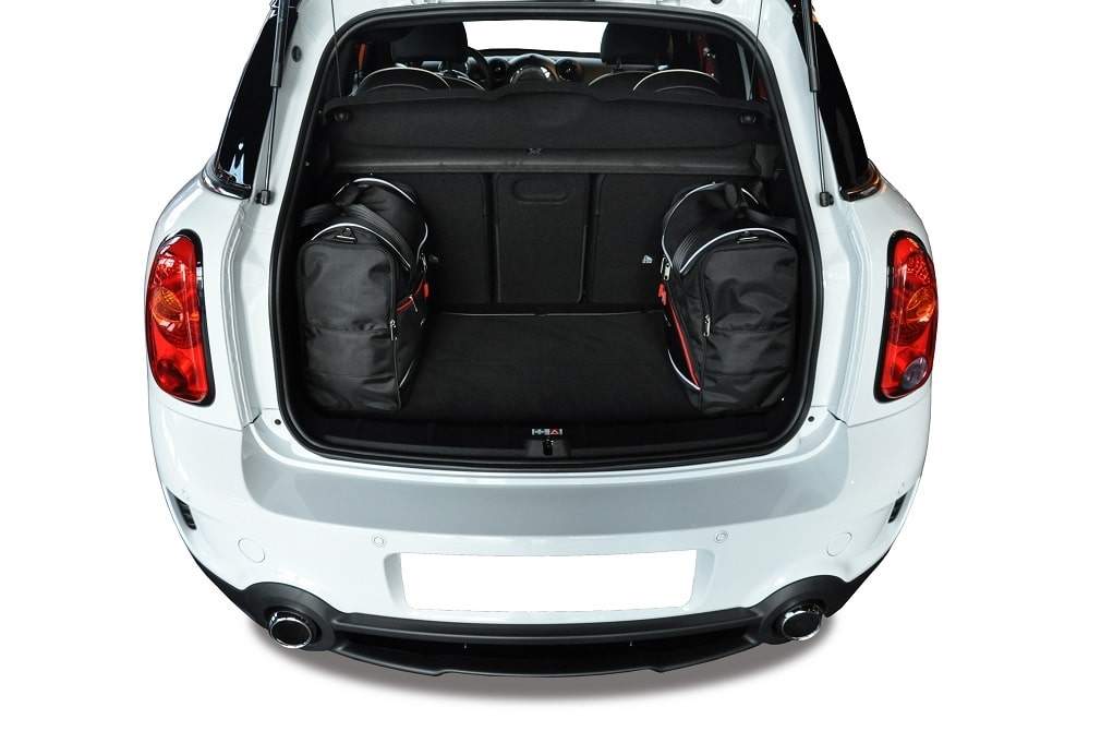 Torby KJUST AERO do Mini Countryman R60 — torby wyjmowane z bagażnika krok po kroku