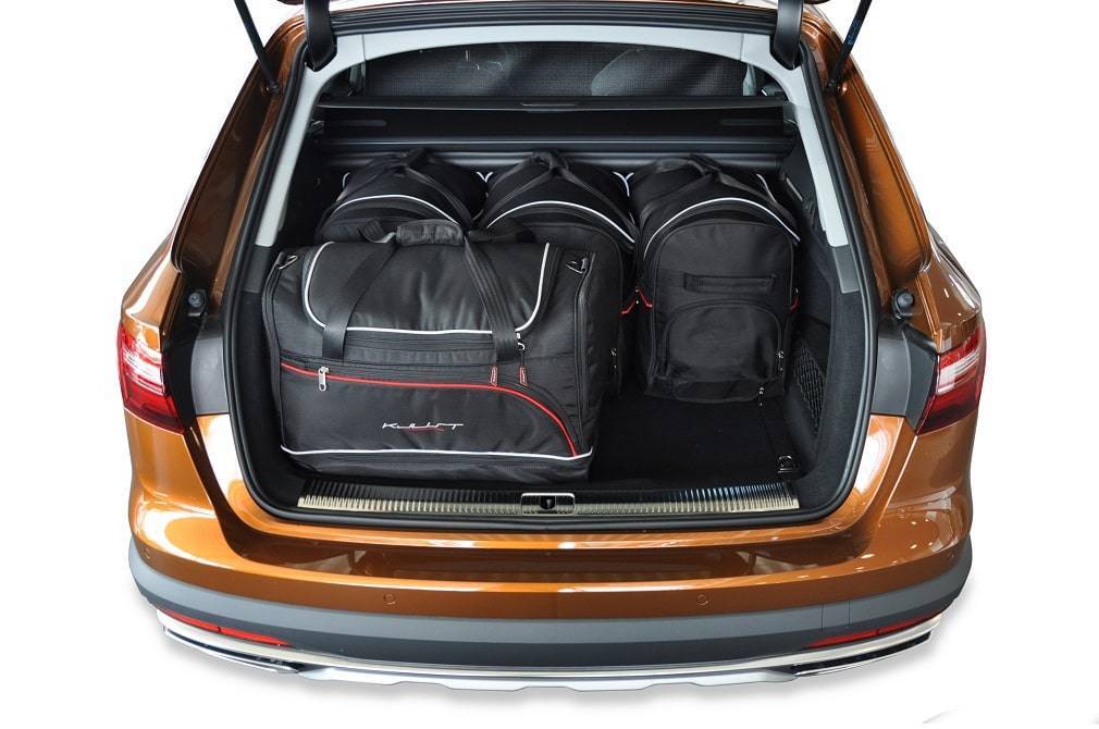 Torby KJUST SPORT do Audi A4 / S4 / RS4 Avant B9 — torby wyjmowane z bagażnika krok po kroku