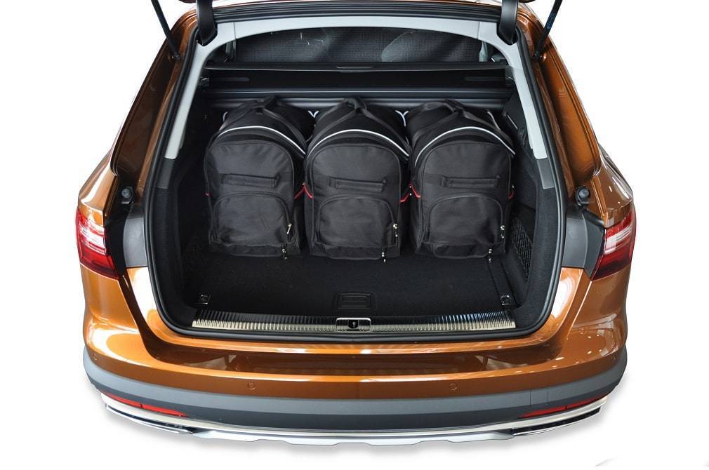 Torby KJUST SPORT do Audi A4 / S4 / RS4 Avant B9 — torby wyjmowane z bagażnika krok po kroku