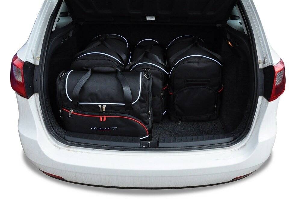 Torby KJUST AERO do Seat Ibiza SportTourer IV — torby wyjmowane z bagażnika krok po kroku