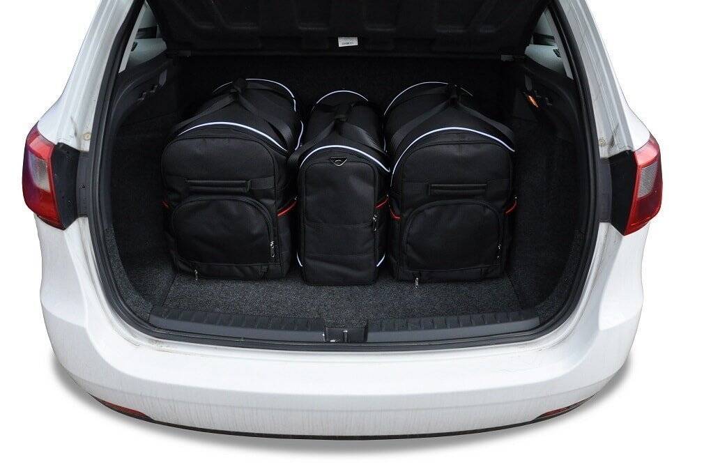 Torby KJUST AERO do Seat Ibiza SportTourer IV — torby wyjmowane z bagażnika krok po kroku