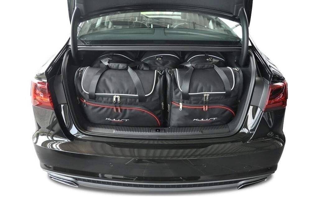 Torby KJUST AERO do Audi A6 / S6 Limousine C7 — zestaw ułożony w bagażniku