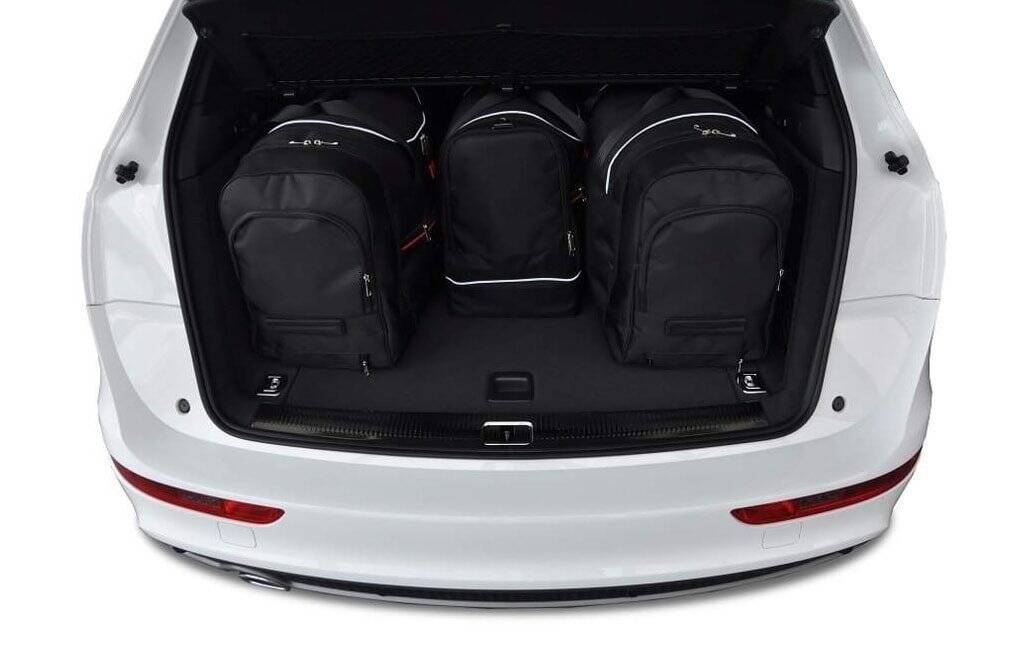Torby KJUST SPORT do Audi Q5 / S Q5 I (8R) — torby wyjmowane z bagażnika krok po kroku