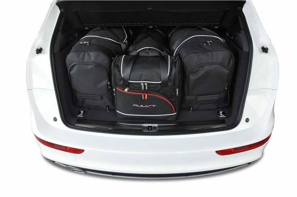 Torby KJUST AERO do Audi Q5 / S Q5 I (8R) — zestaw ułożony w bagażniku