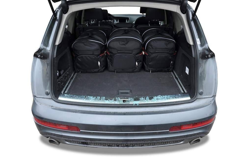Torby KJUST SPORT do Audi Q7 I (4L) — torby wyjmowane z bagażnika krok po kroku