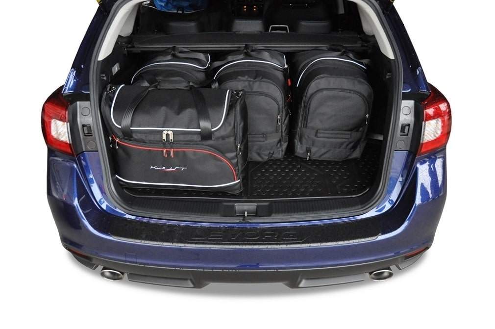 Torby KJUST AERO do Subaru Levorg I — torby wyjmowane z bagażnika krok po kroku