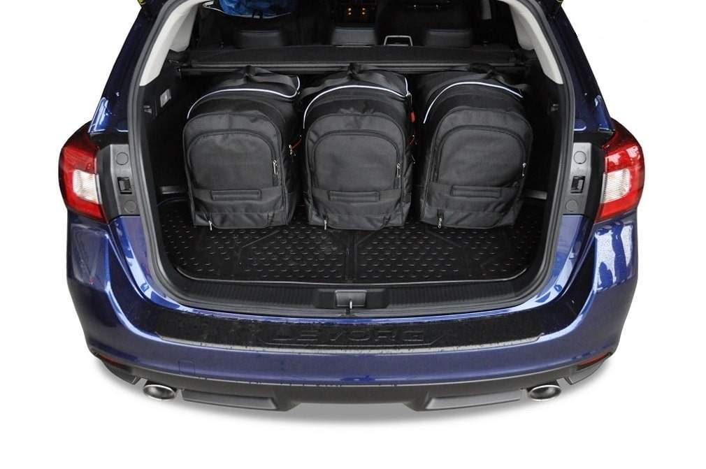 Torby KJUST AERO do Subaru Levorg I — torby wyjmowane z bagażnika krok po kroku