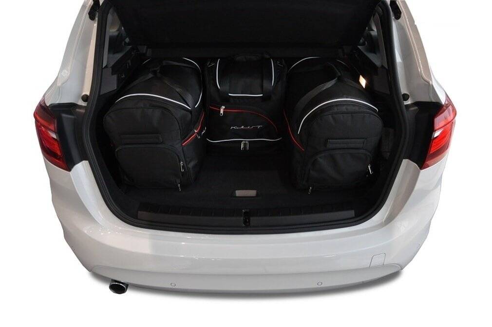 Torby KJUST SPORT do BMW 2 Active Tourer F45 — torby wyjmowane z bagażnika krok po kroku