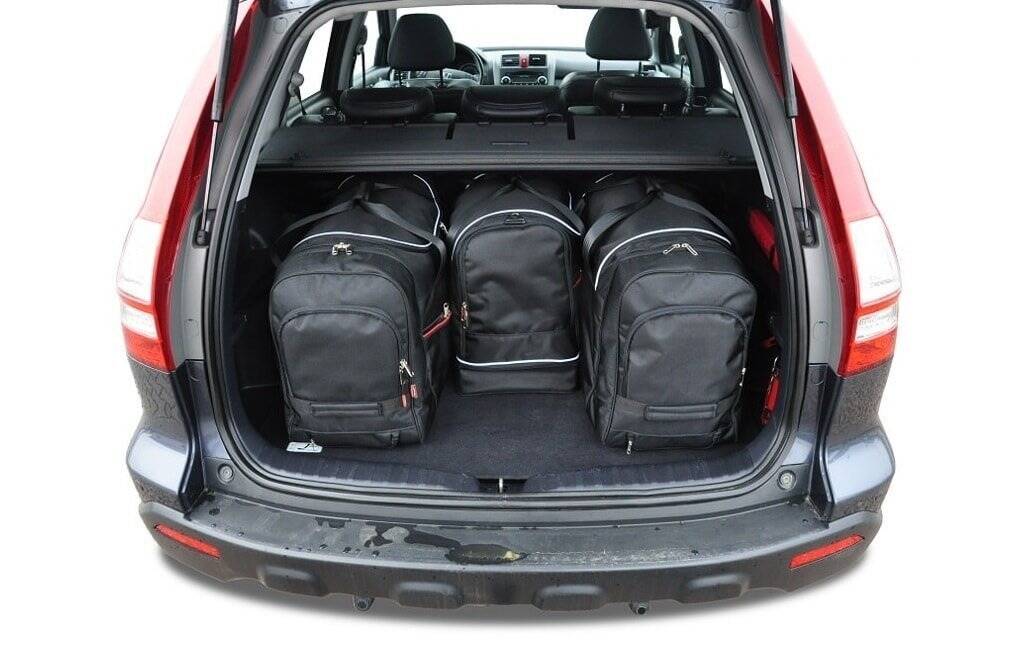 Torby KJUST SPORT do Honda CR-V III — torby wyjmowane z bagażnika krok po kroku