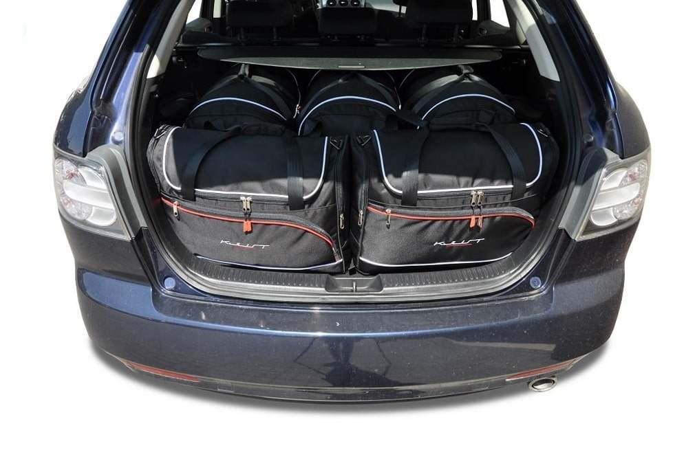 Torby KJUST AERO do Mazda CX-7 I (ER) — zestaw ułożony w bagażniku