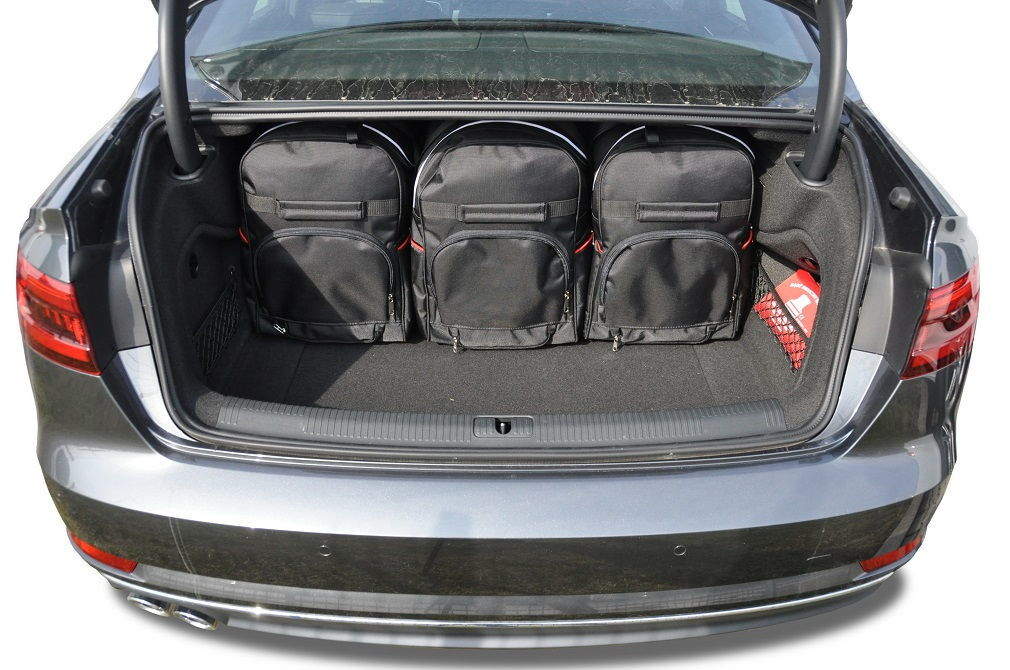Torby KJUST SPORT do Audi A4 / S4 Limousine B9 — torby wyjmowane z bagażnika krok po kroku
