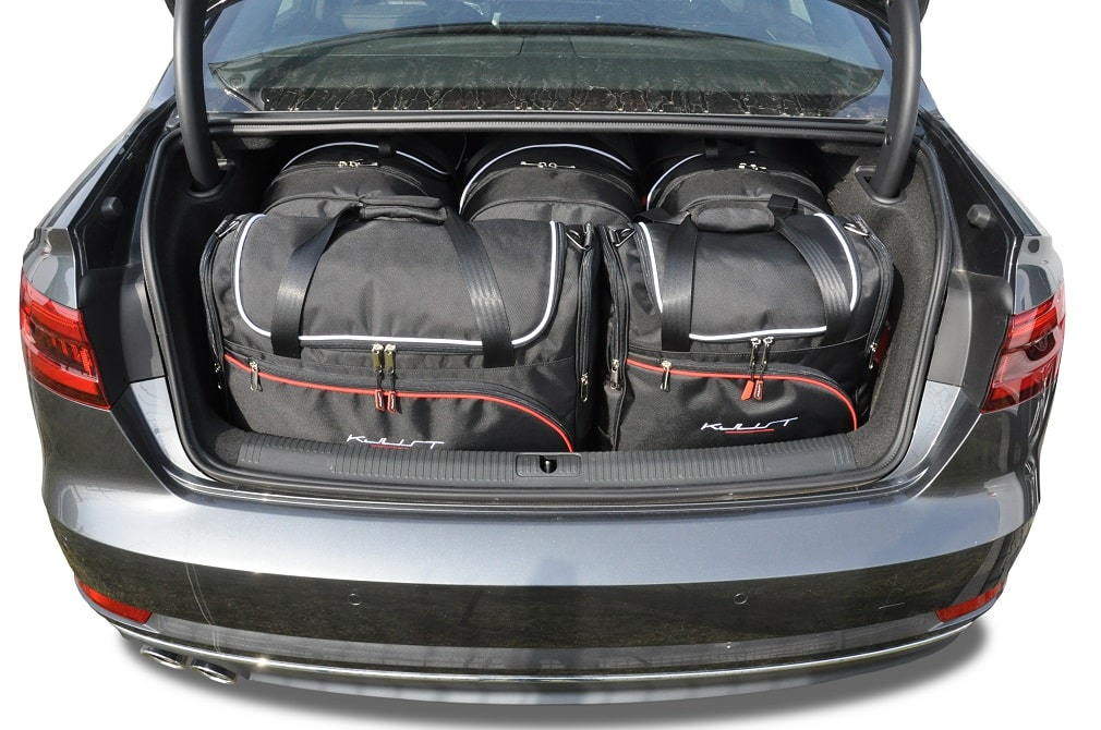 Torby KJUST AERO do Audi A4 / S4 Limousine B9 — zestaw ułożony w bagażniku