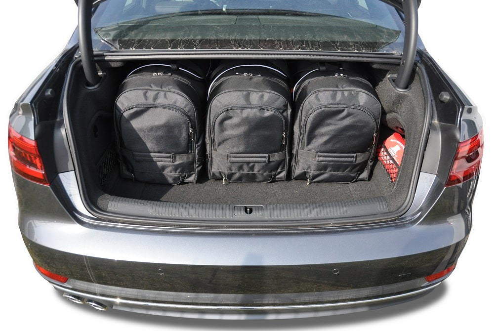 Torby KJUST AERO do Audi A4 / S4 Limousine B9 — torby wyjmowane z bagażnika krok po kroku