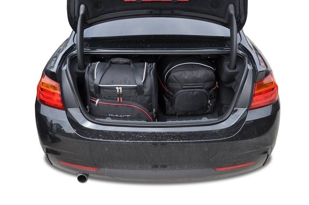 Torby KJUST SPORT do BMW 4 / M4 Coupe F32 — torby wyjmowane z bagażnika krok po kroku