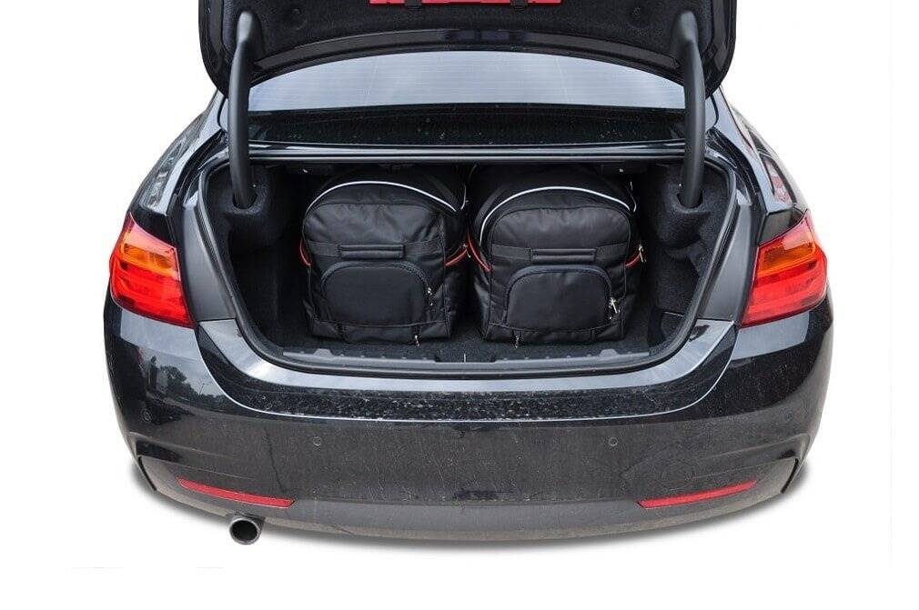 Torby KJUST SPORT do BMW 4 / M4 Coupe F32 — torby wyjmowane z bagażnika krok po kroku