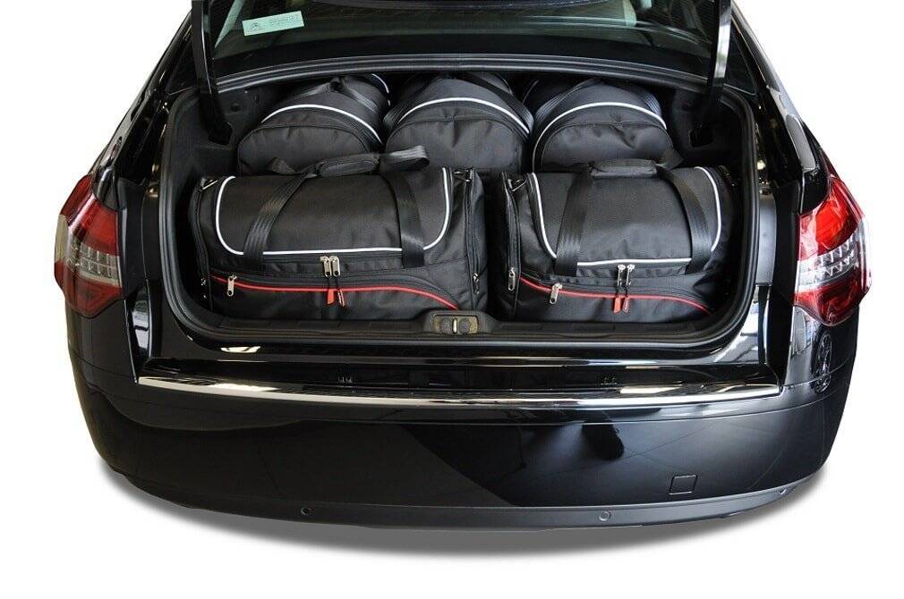 Torby KJUST AERO do Citroen C5 Limousine III (RD) — zestaw ułożony w bagażniku
