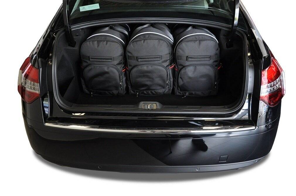 Torby KJUST AERO do Citroen C5 Limousine III (RD) — torby wyjmowane z bagażnika krok po kroku